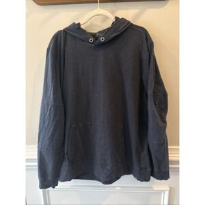 Prana Lightweight Hoodie Mens X Large Blue Pullover